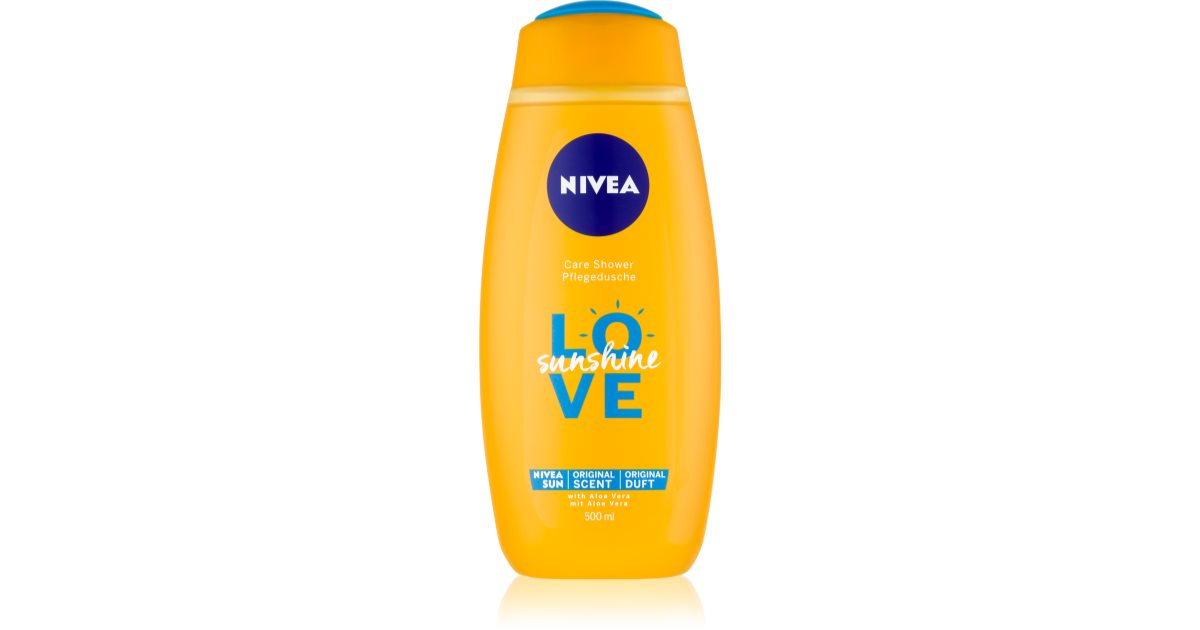 Nivea Love Sunshine Refreshing Shower Gel With Aloe Vera notino.co.uk