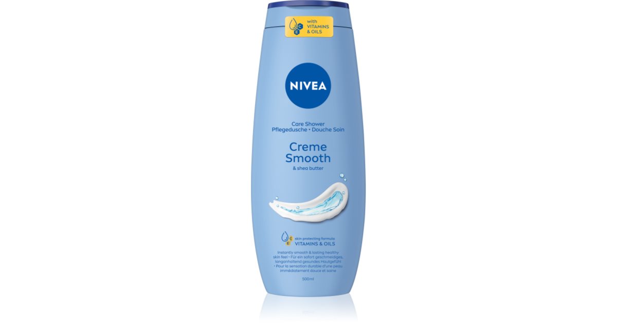 Nivea Creme Smooth shower gel notino.co.uk