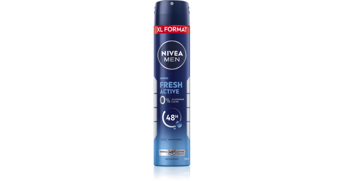 NIVEA MEN Fresh Active deodorant spray for men