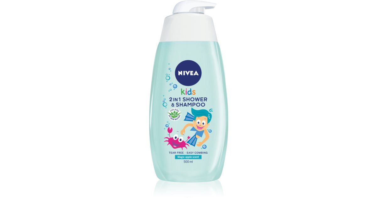 Nivea Kids Boy gel douche et shampoing doux pour enfant