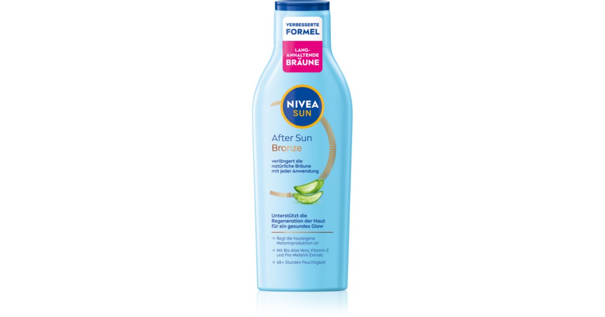 NIVEA SUN After Sun & Bronze After Sun Milch Brunungsverlngerer  Bewertungen | notino.at