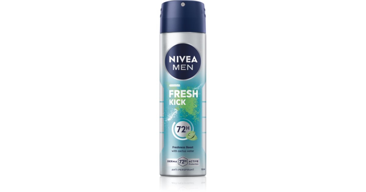 NIVEA MEN Fresh Kick antiperspirant spray 48h | notino.co.uk