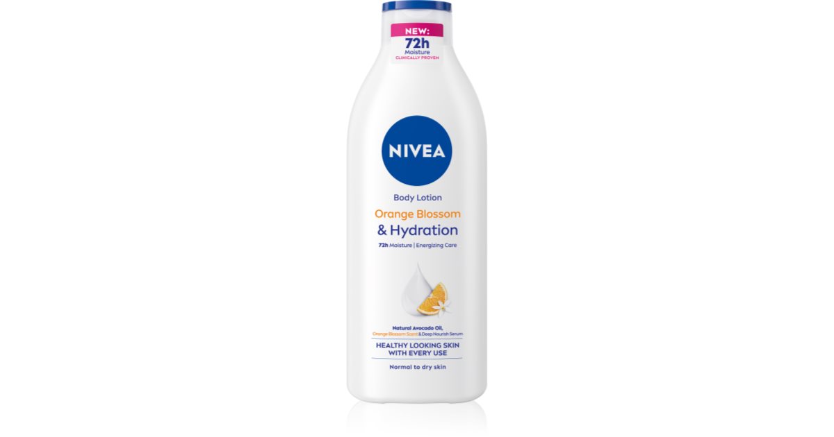 Nivea Orange Blossom Lait Corporel Nourrissant Et Hydratant Notino Be