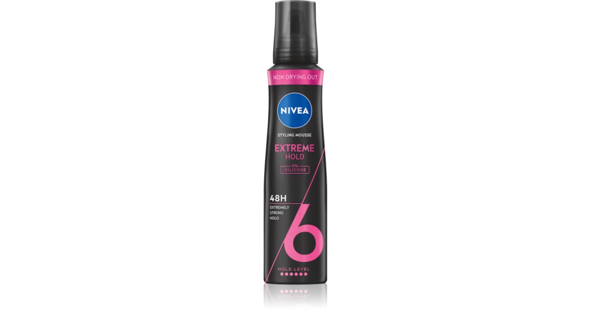 Nivea Extreme Hold styling mousse notino.co.uk