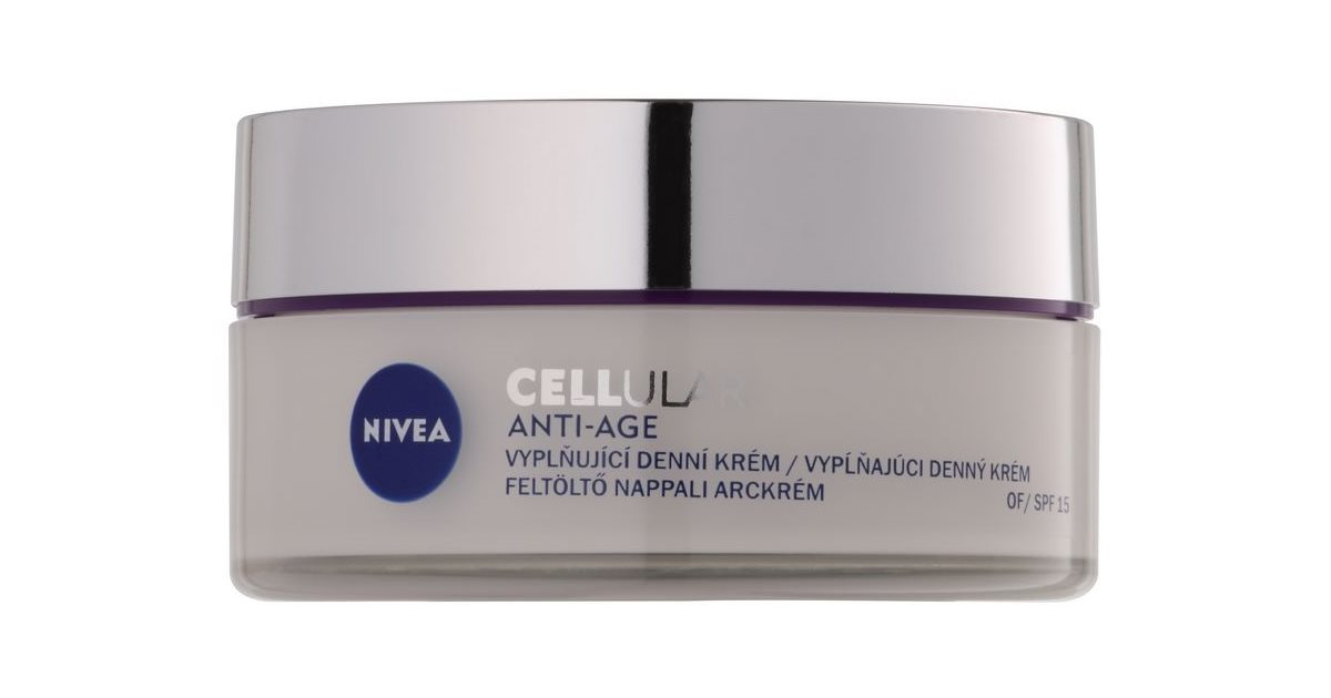 Nivea Cellular Anti Age Crema De Día Antiarrugas Con Efecto Relleno Spf 15 Notinoes 1596