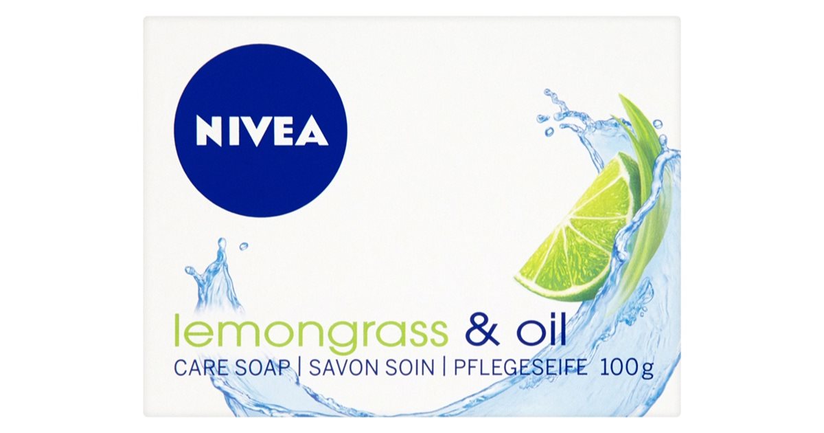 NIVEA Lemongrass & Oil Bar Soap notino.ie