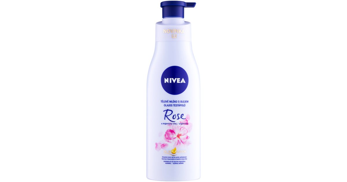 Nivea Rose & Almond Oil Body Lotion With Oil notino.co.uk