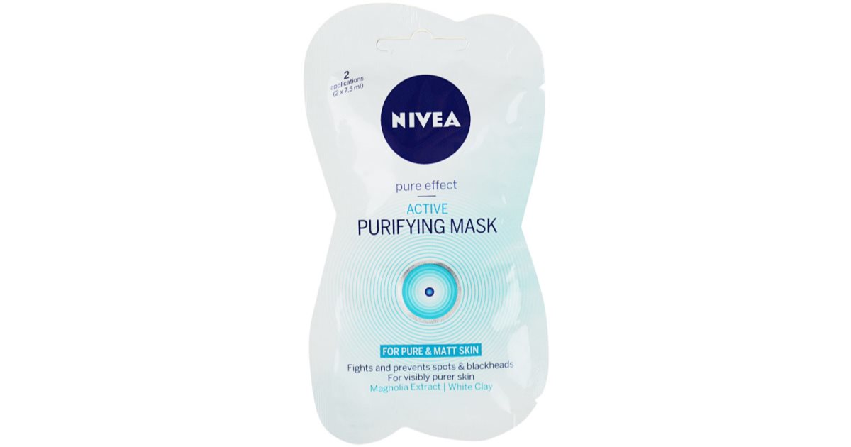 Pure Effect NIVEA Visage Pure Effect Djupt rengörande mask | notino.se