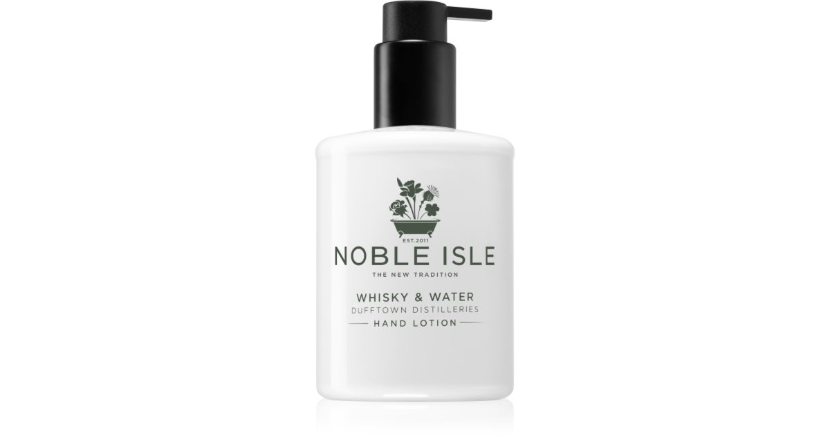 Noble Isle Whisky & Water crème traitante mains notino.be
