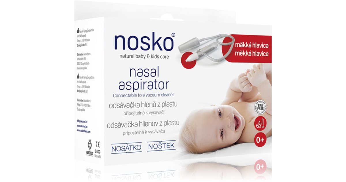 Nosko Nasensauger Für Babys - Mundbetriebener Sauger Für Neugeborene Und Kinder