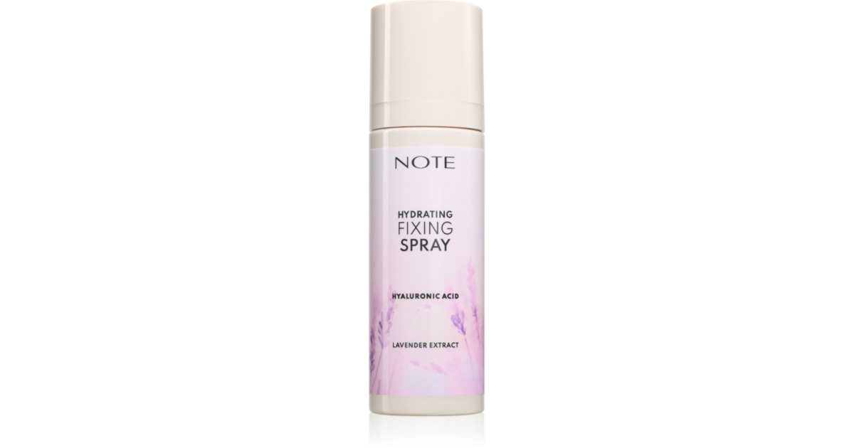 Note Cosmetique Hydrating Fixing Spray фон дьо тен фиксатор с ...