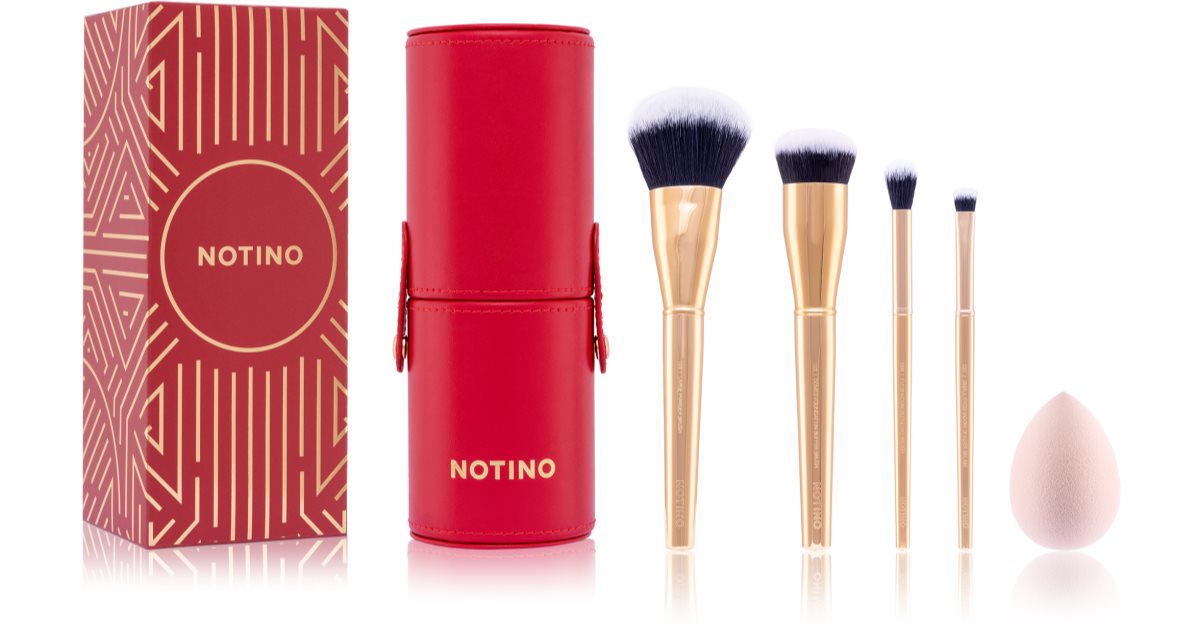 Notino Gift Set Make-up Brushes and Sponge Gift Set | Livrare