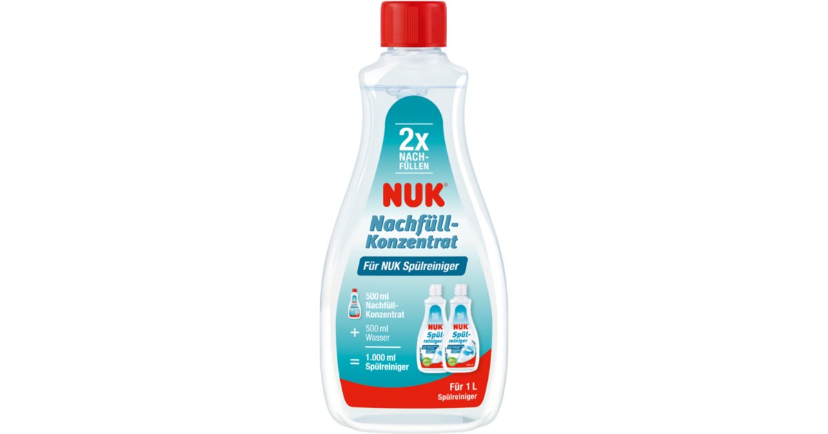 Nuk, Detergente para Biberones, Tetinas y Chupetes - 500ml