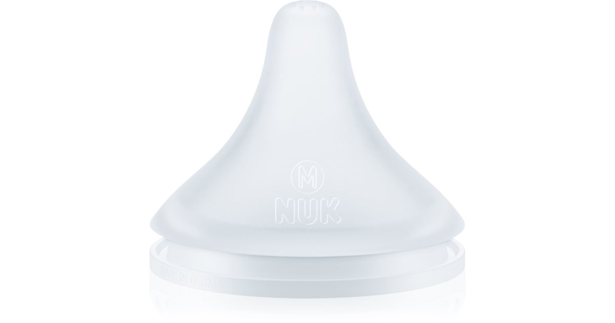 NUK Perfect Match Tétines Silicone Taille S - 2 Pièces - 0+ Mois - Anti-Colique - Sans BPA - Pour Biberon