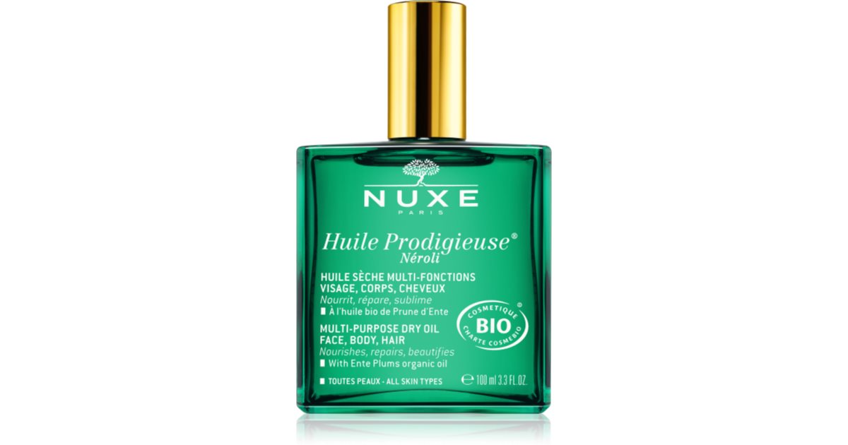 Nuxe Huile Prodigieuse Néroli multifunktionales Trockenöl für Gesicht,  Körper und Haare