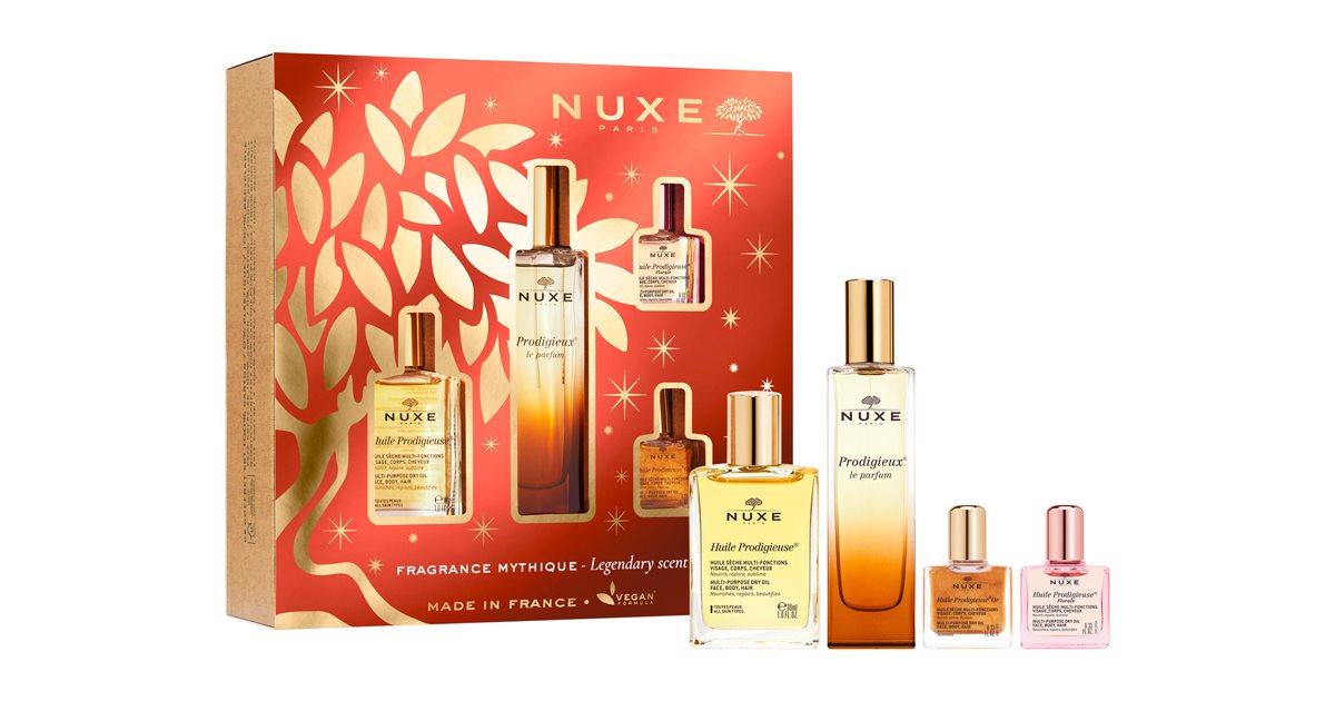 Nuxe Prodigieux Gift Set (for face, body and hair) | notino.ie