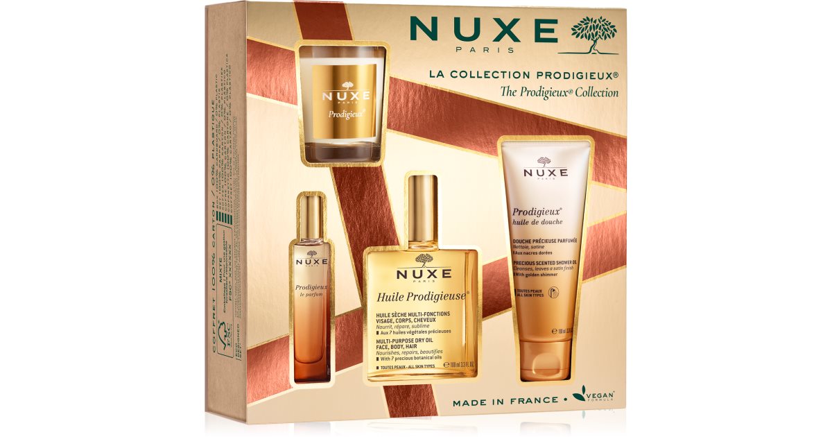 Nuxe Set 2023 The Prodigieux Collection Christmas gift set (for face
