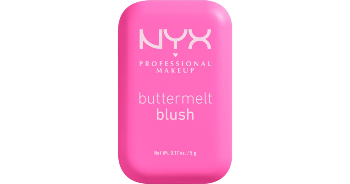 NYX Professional Makeup Buttermelt Blush blush poudre | notino.fr