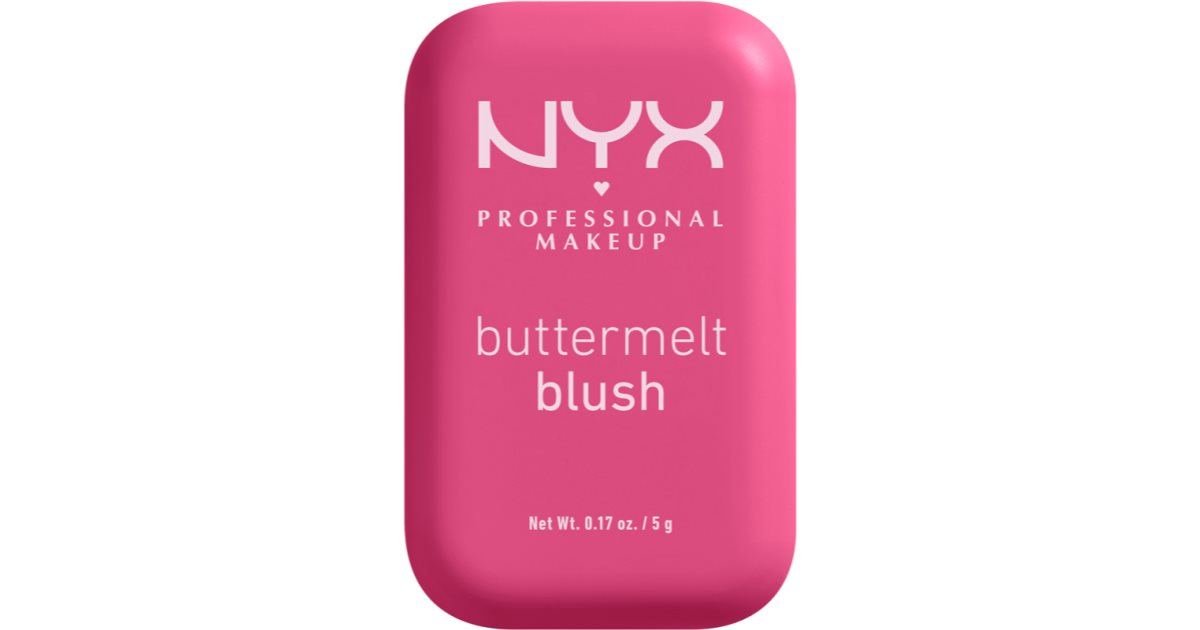 Nyx Professional Makeup Buttermelt Blush Powder Blusher Uk