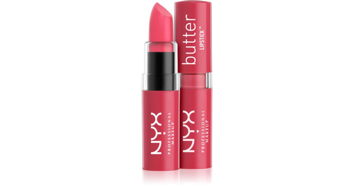 Nyx Professional Makeup Butter Gloss Lipstick Barra De Labios Con Textura De Crema Notinoes