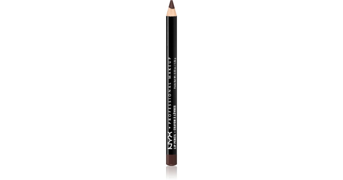 NYX Professional Makeup Slim Lip Pencil crayon lèvres précision | notino.fr