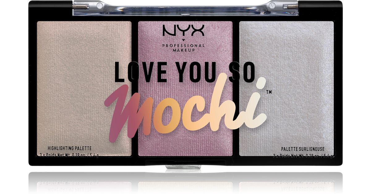 NYX Professional Makeup Love You Mochi Highlighting Palette notino.dk