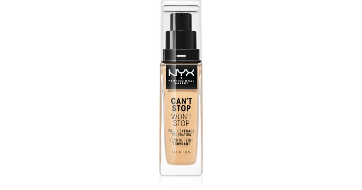 NYX Professional Makeup Can't Stop Won't Stop Full Coverage
