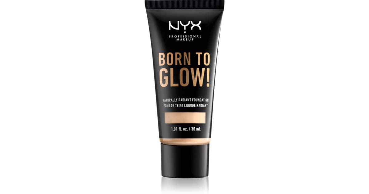 Nyx Professional Makeup Born To Glow Naturally Radiant Foundation Uk 3954