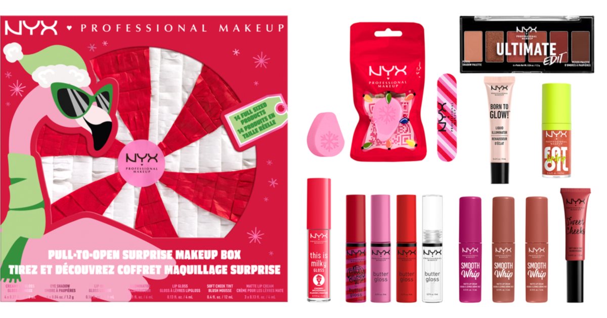 NYX LAガール コスメ まとめ売り NYX Professional Makeup FA LA L.A. LAND Christmas gift set