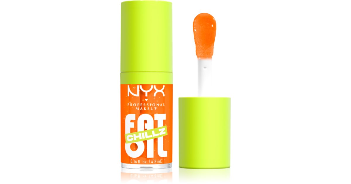 NYX Fat Oil - Huile Brillant à Lèvres Hydratante - Teinte Missed Call - 4.8ml - Neuf
