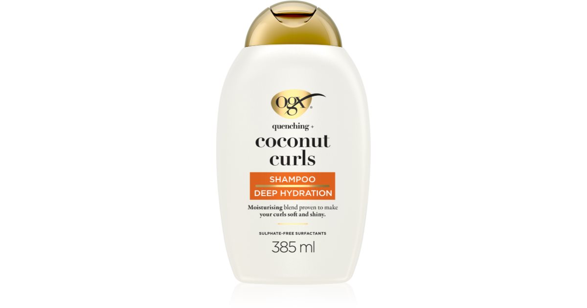 OGX Coconut Curls shampoo for wavy and curly hair notino.co.uk
