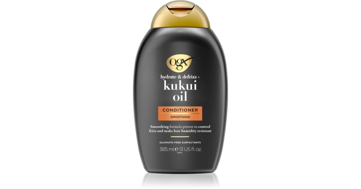 OGX Kukuí Oil moisturising conditioner to treat frizz notino.co.uk