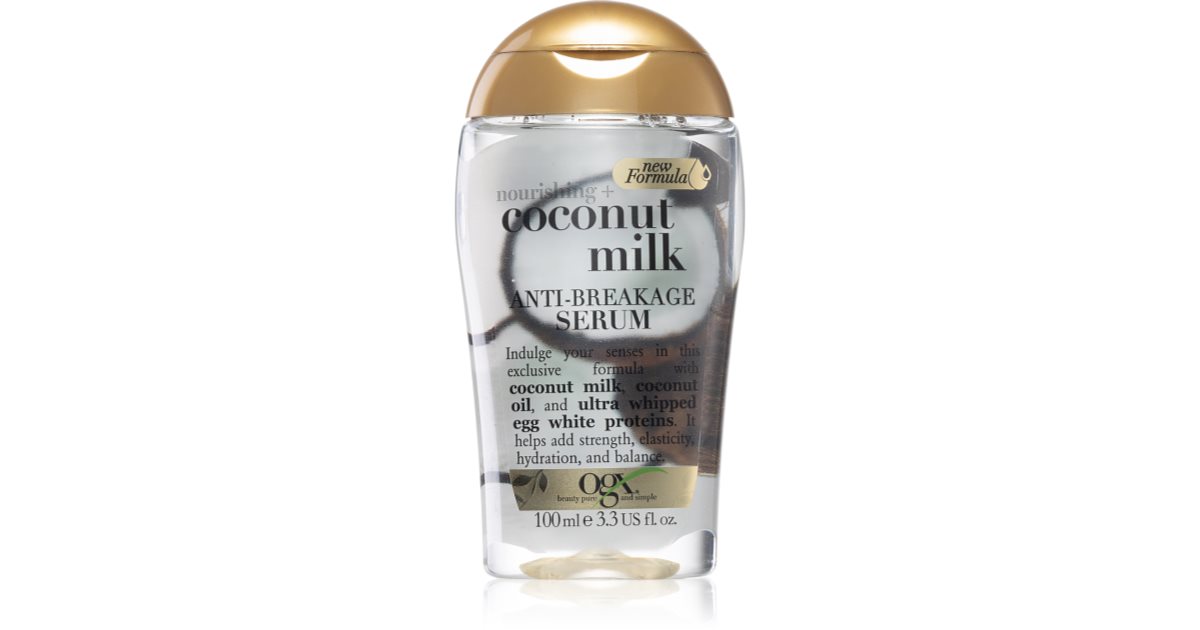 OGX Coconut Milk sérum fortifiant pour cheveux affaiblis notino.be