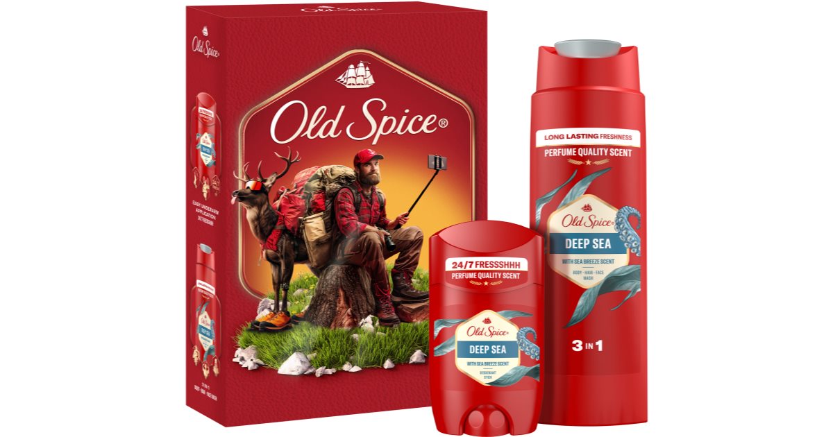 Old Spice Deep Sea Explorer gift set for men | notino.co.uk