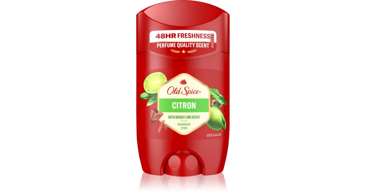 Old Spice Citron déodorant solide pour homme | notino.be