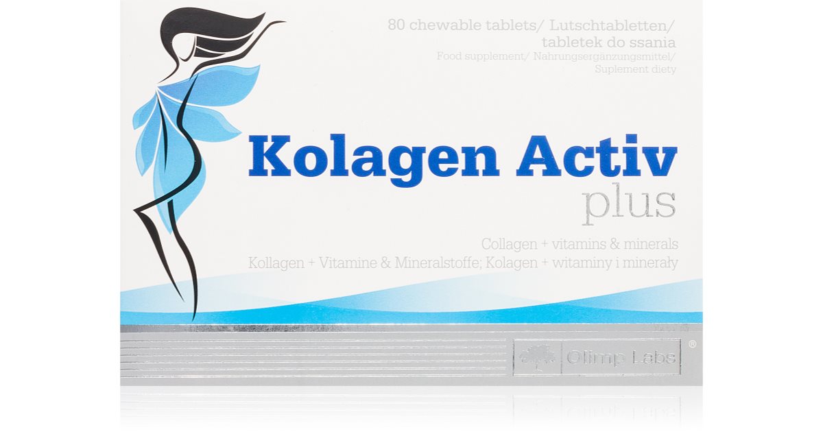 Olimp Kolagen Activ Plus tabletki wspomaga prawidłowe funkcjonowanie ...