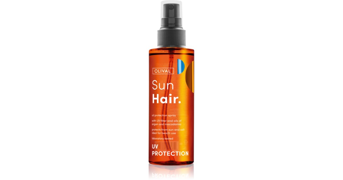 spray per capelli al sole