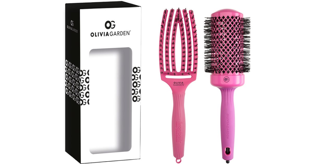 Olivia Garden Hot Pink Set подарунковий набір термозахист для