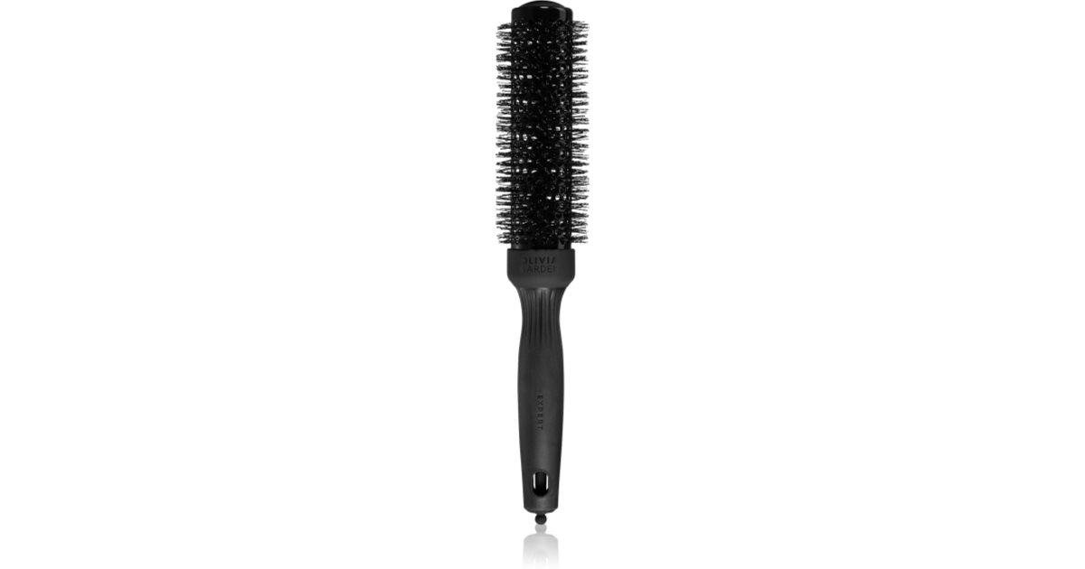 Olivia Garden Black Label Speed Wavy Bristles round hairbrush for a ...