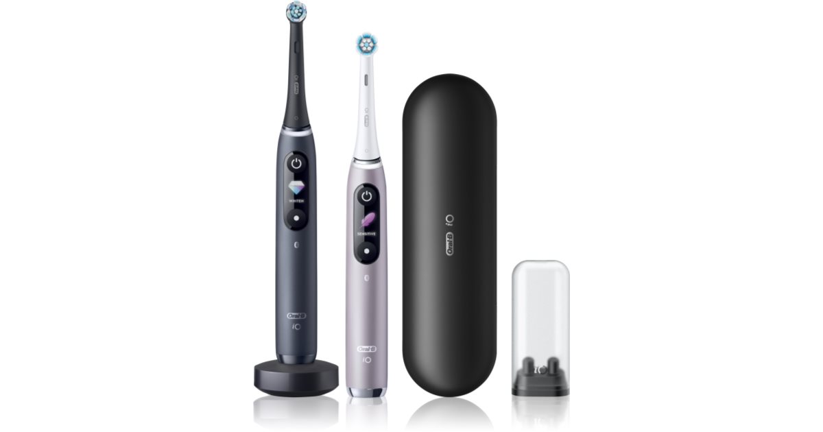Io9 Timer Oral-B iO9 Set mit 2 Zahnbürsten mit Ladeetui | notino.at
