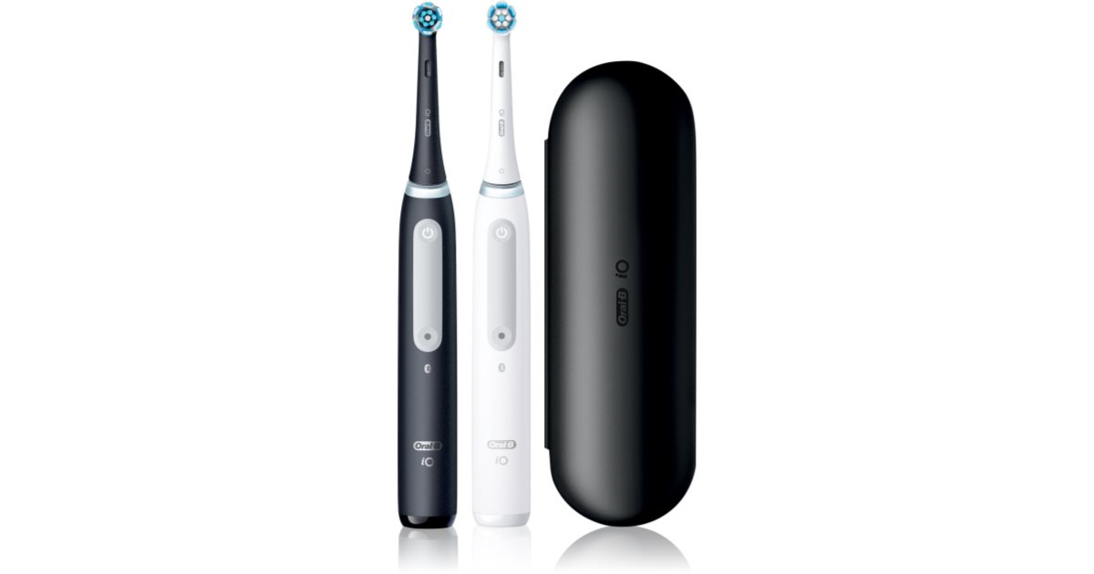 Oral-B iO4 Black & White (Duo Pack) 2 per pack