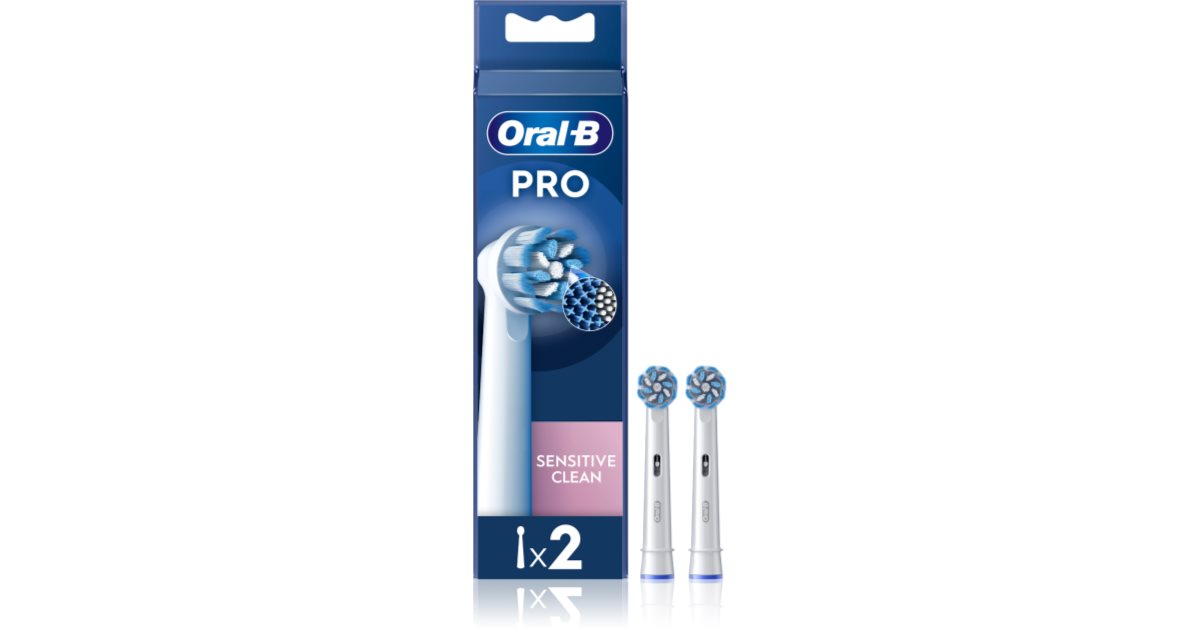 *ORAL B SENSITIVE CLEAN REFILL BRUSH HEADS 4 PACK main image 0
