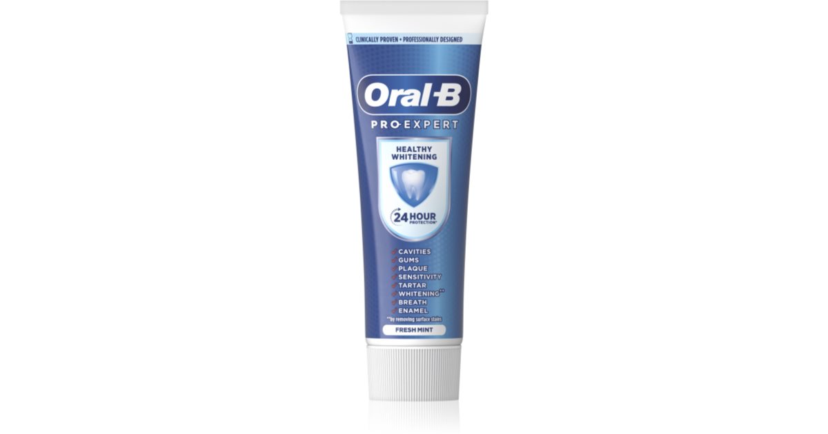 Oral B Pro Expert Healthy Whitening Dentifricio Sbiancante | Notino.it