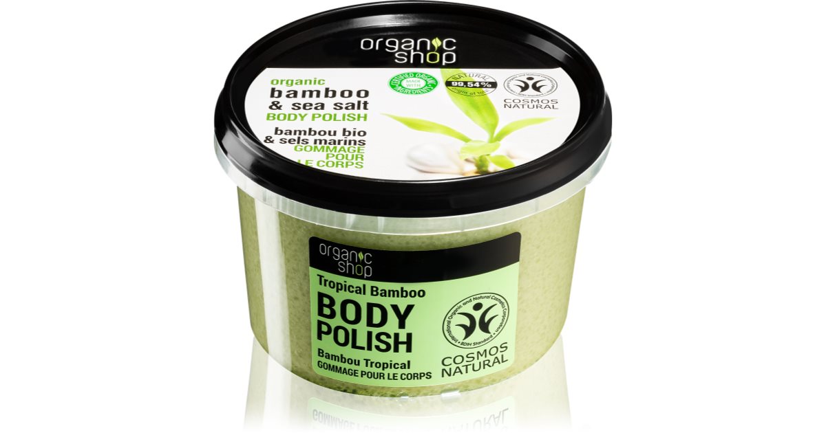 Organic Shop Body Scrub Foam Pearl Pink 250 Ml – Peeling-Schaum Für Zarte Haut, Mit Perligen Effekten