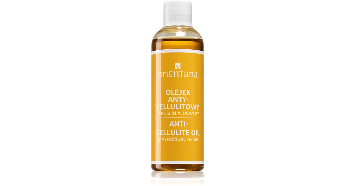 Orientana 17 Ayurvedic Herbs Anti Cellulite Oil Anti Cellulite Oil Notino Ie