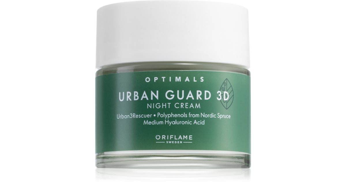 Oriflame Optimals Urban Guard 3d Nourishing Night Cream Uk