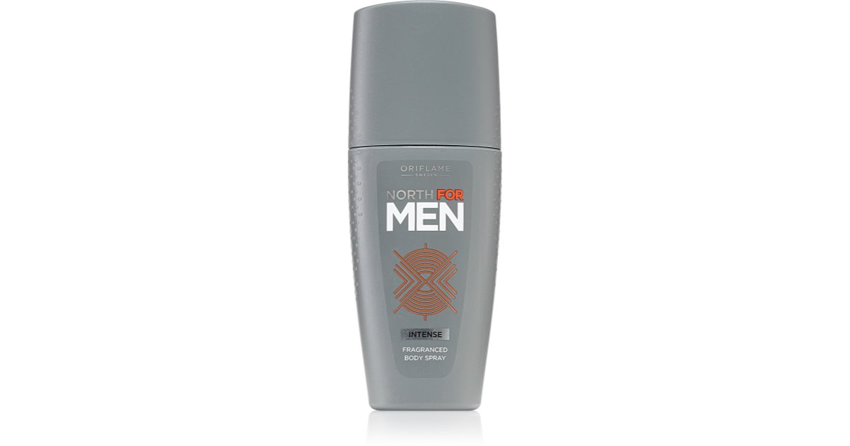 Oriflame North for Men Intense body spray for men notino.co.uk