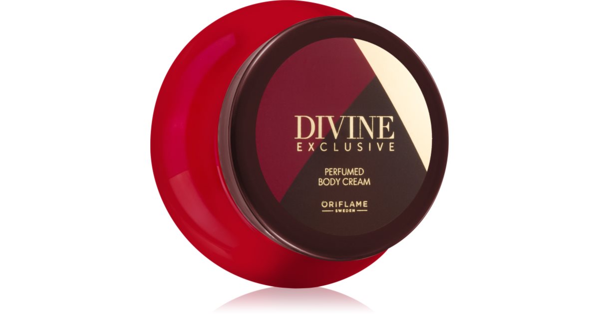 Oriflame Divine Exclusive moisturising body cream notino.co.uk