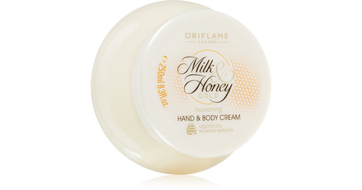 Oriflame Milk & Honey Gold odżywczy krem do rąk i ciała