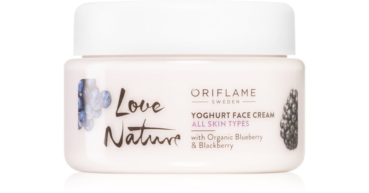 Oriflame Love Nature Dark Berries Delight moisturising facial cream